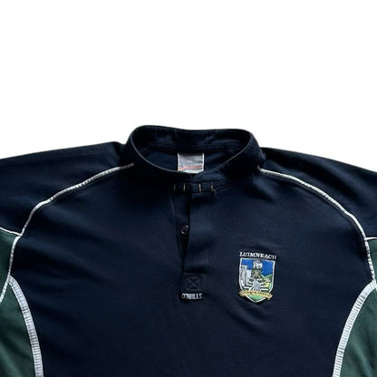 Extra large O’neills Black Limerick GAA Polo Shirt