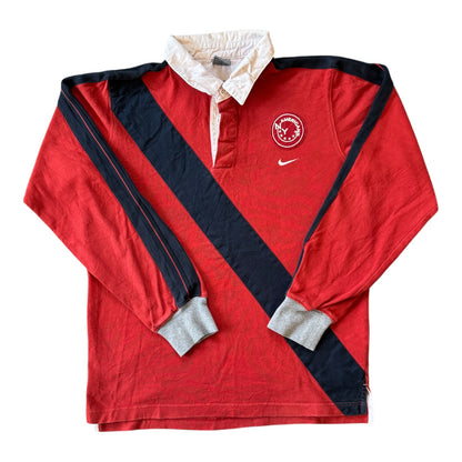 Medium Nike NY Americans Red Rugby Shirt