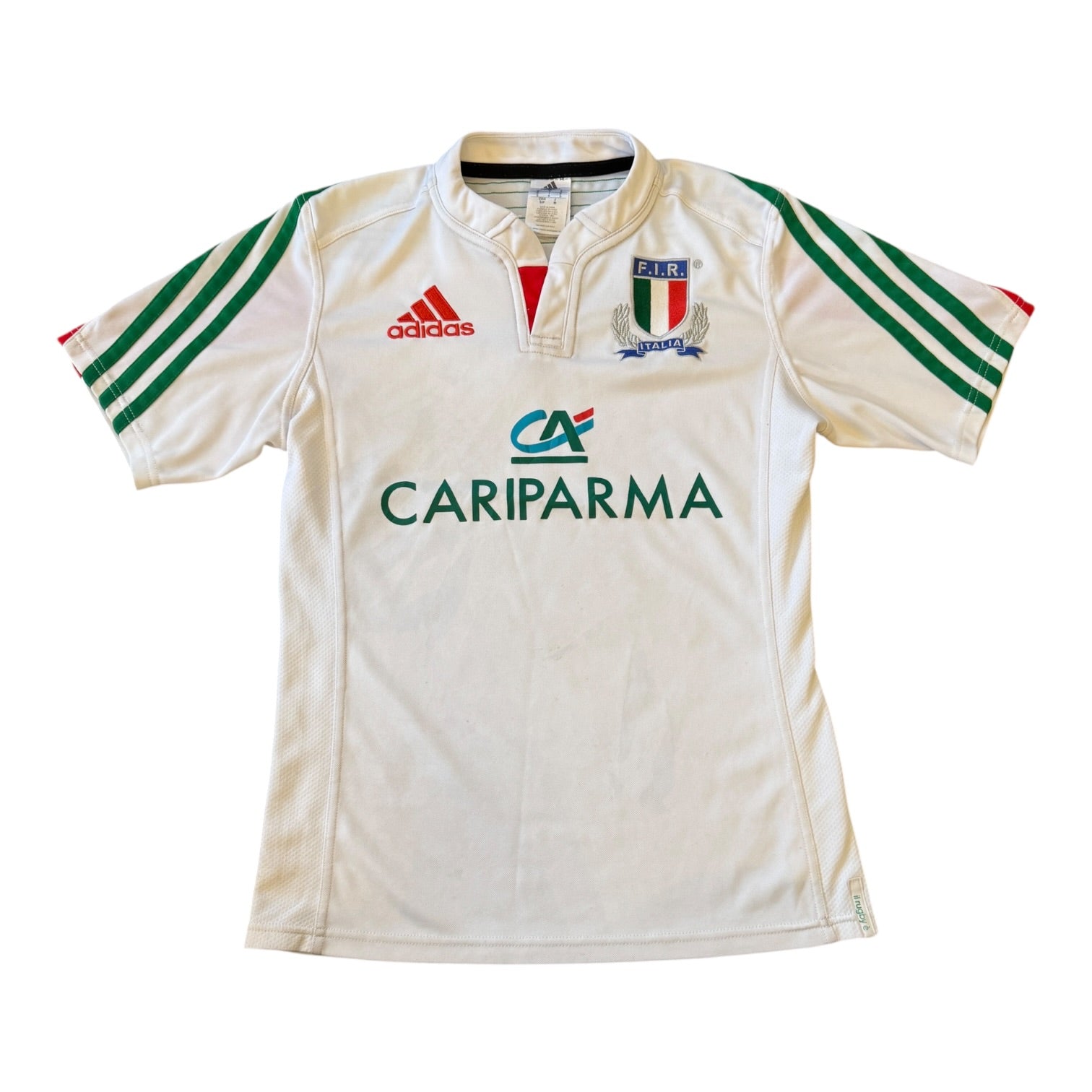 Small Adidas White Rugby Shirts