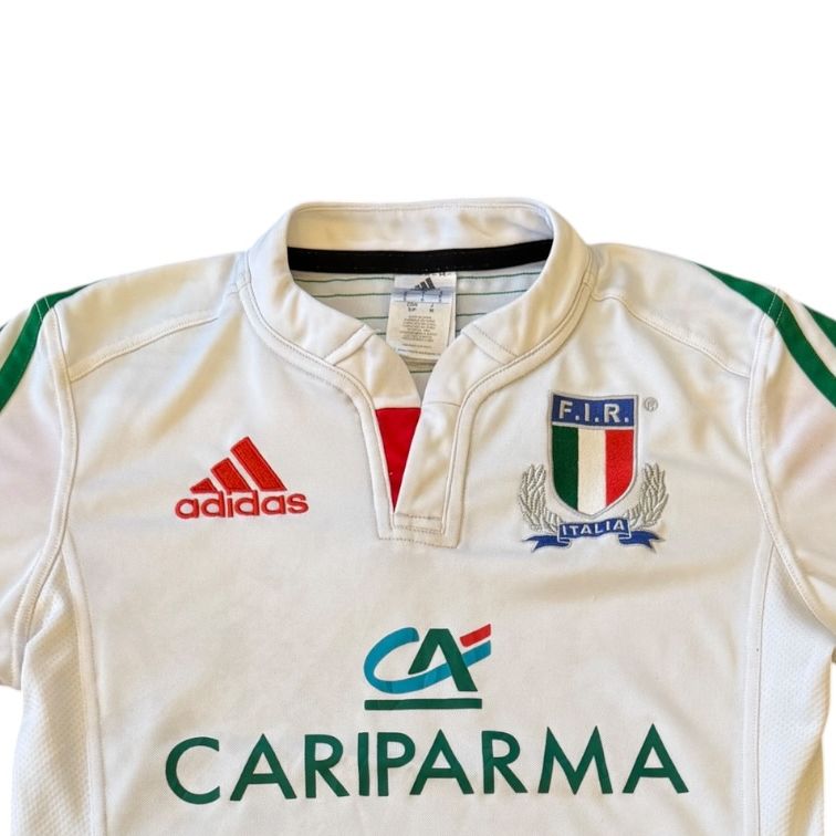 Small Adidas White Rugby Shirts