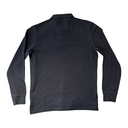 Small U.S. Polo Assn. Black Long Sleeved Polo Shirt
