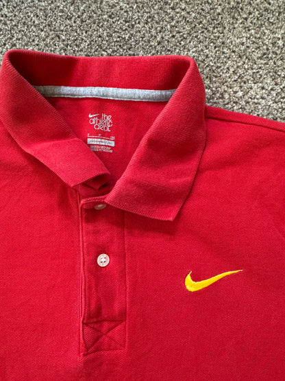 Small Nike Red Polo Shirt