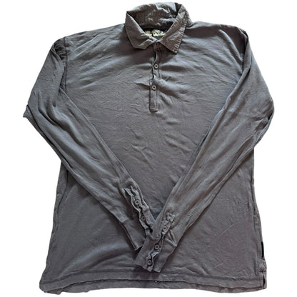 Large Rework Grey Rugby Shirt
