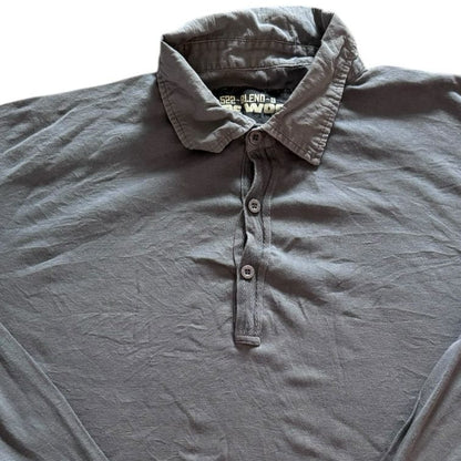 Large Rework Grey Rugby Shirt