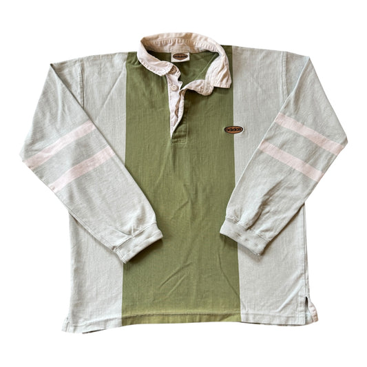 Medium Adidas Green Rugby Shirt