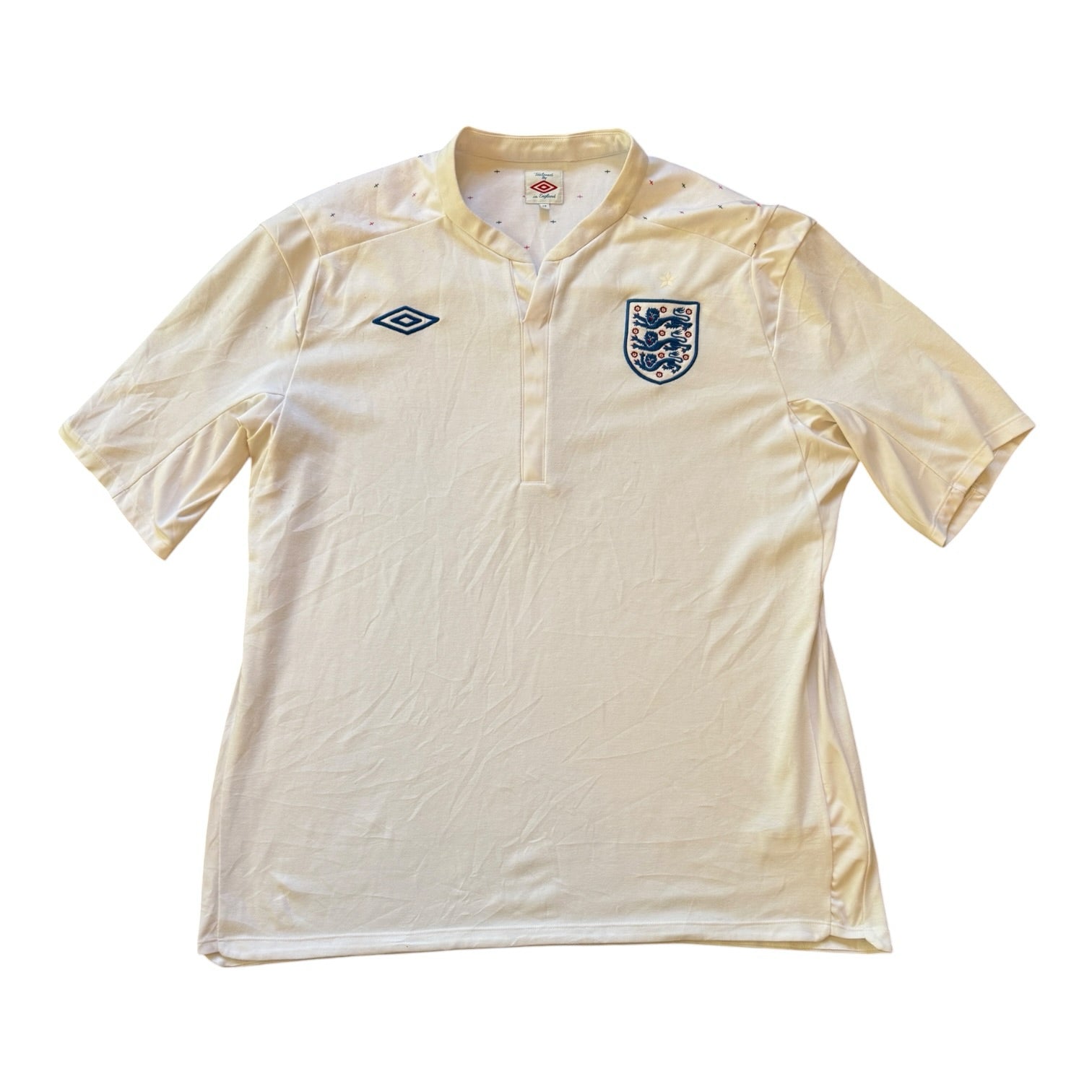 Extra large 2010-12 Umbro White England Football Shirt