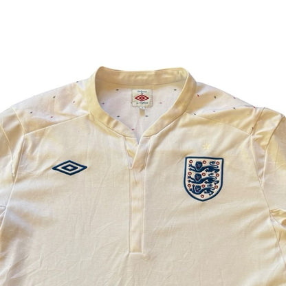 Extra large 2010-12 Umbro White England Football Shirt