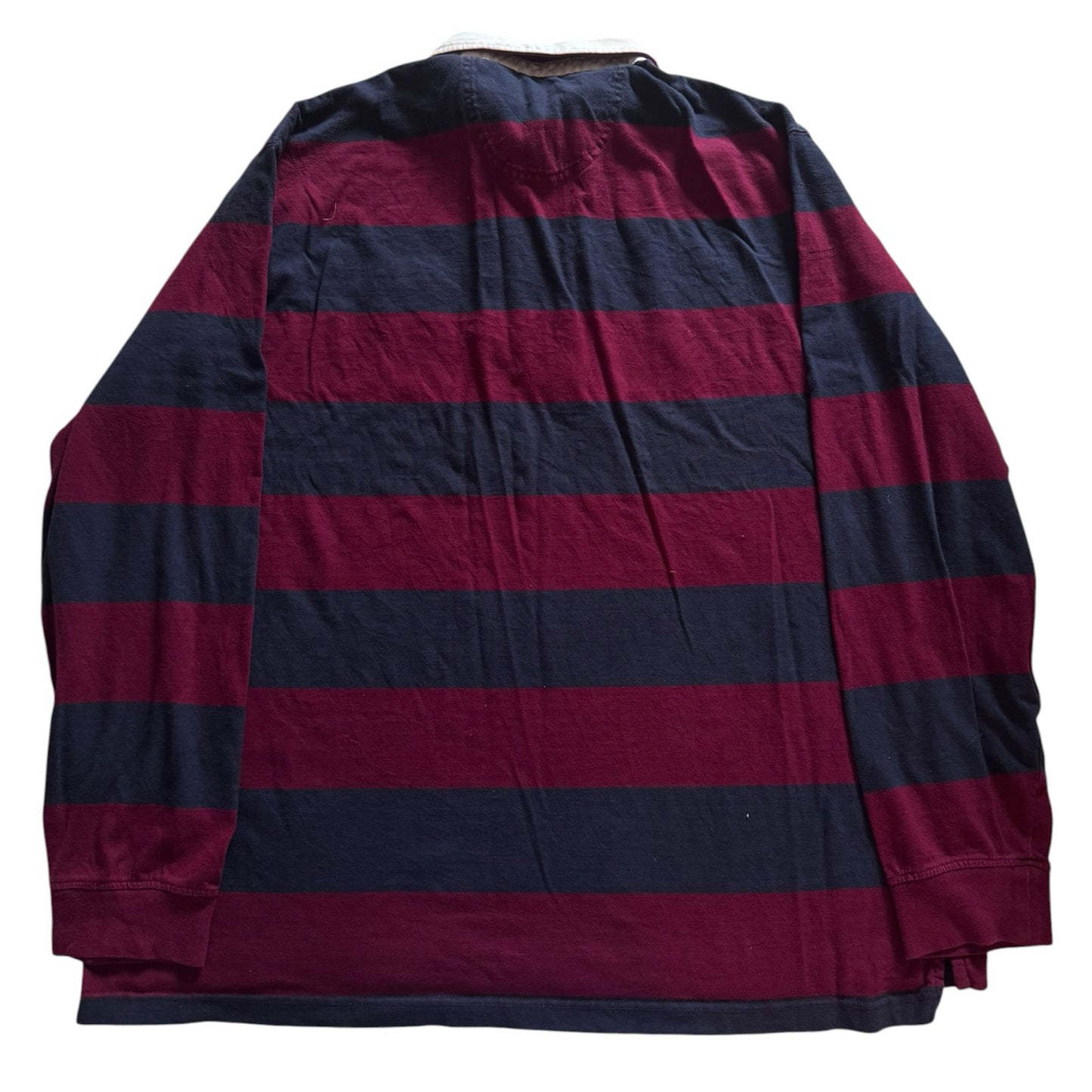 3XL Izod Red and Navy Rugby Shirt