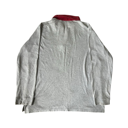 Large Capicua 303 Grey and Red Rugby Shirt
