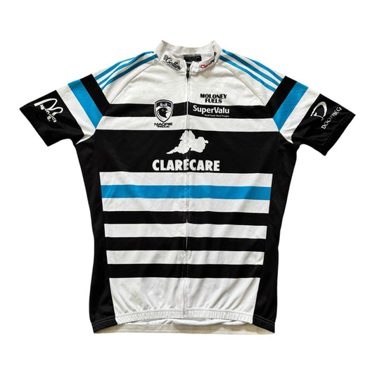 5XL Delotec White Magpie & Proud Cycling Shirt