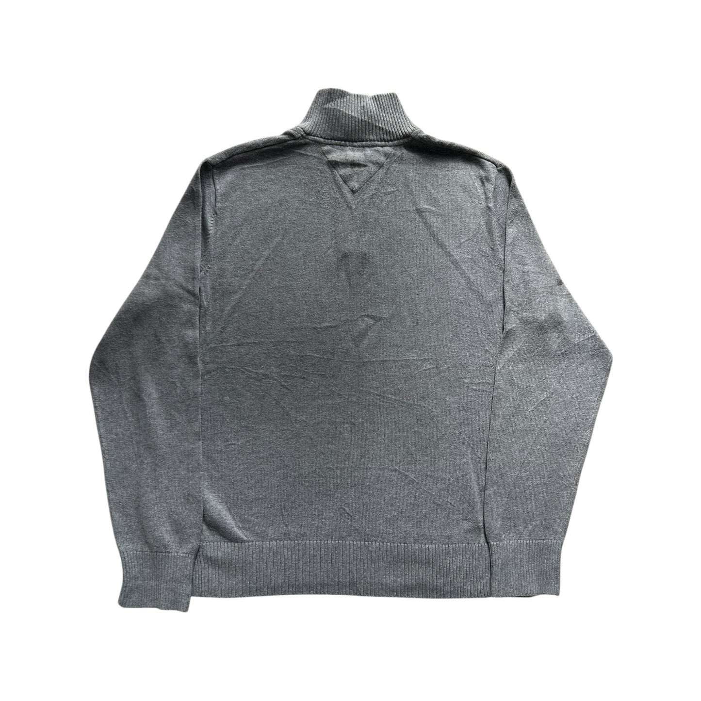 Large Tommy Hilfiger Grey 1/4 Zip