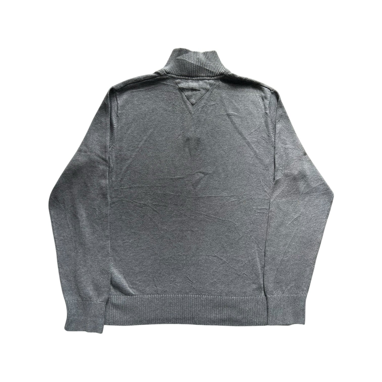 Large Tommy Hilfiger Grey 1/4 Zip