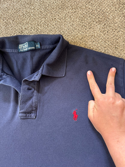 Extra large Ralph Lauren Navy Polo Shirt