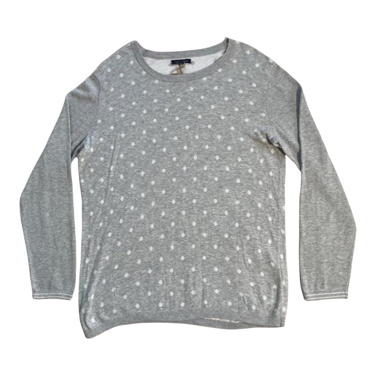 Woman's Large Tommy Hilfiger Grey Spotted Thin Jumper