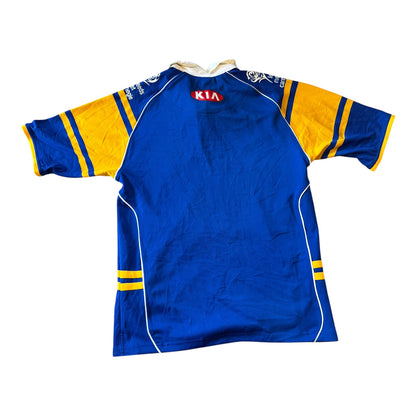 Signed Large Blue Leeds Rhinos Rugby Shirt