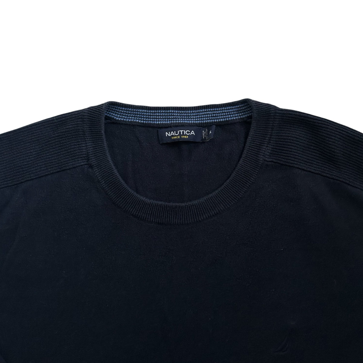 Extra large Nautica Dark Navy/Black Crewneck Jumper