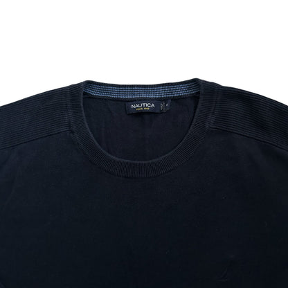 Extra large Nautica Dark Navy/Black Crewneck Jumper