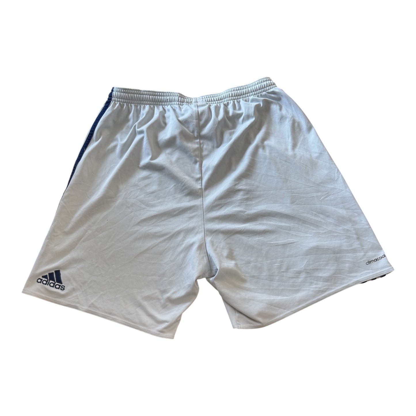 Large Adidas White Scotland Football Shorts