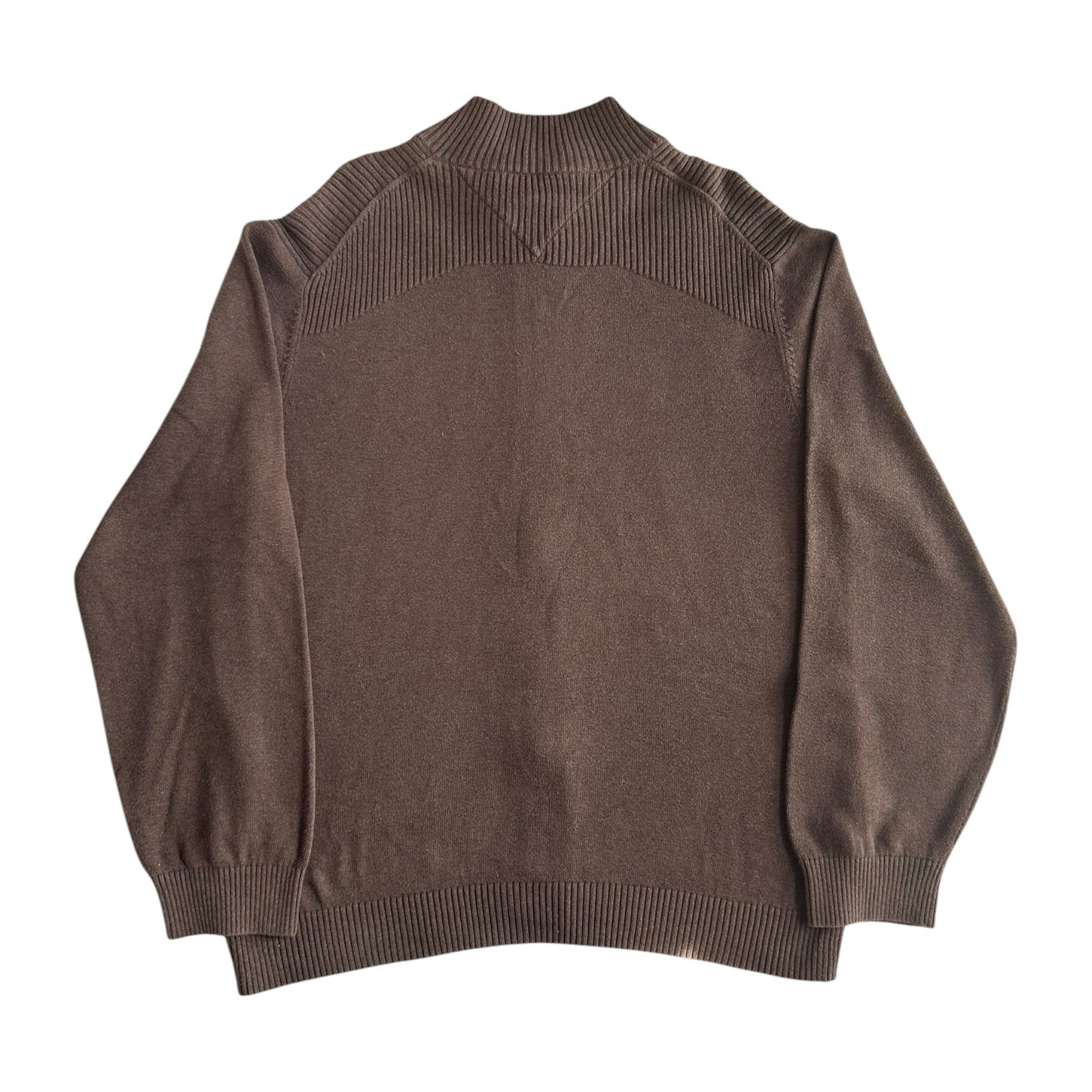 Extra large Tommy Hilfiger Brown Full Zip Jumper