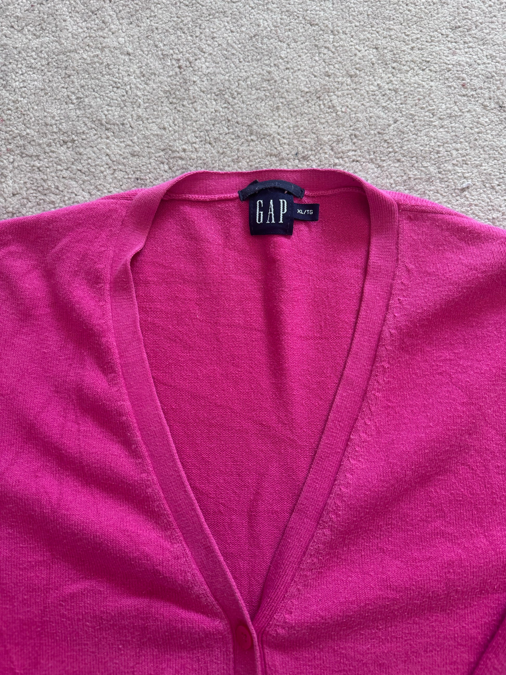 Woman's Extra large Gap Pink Cardigan