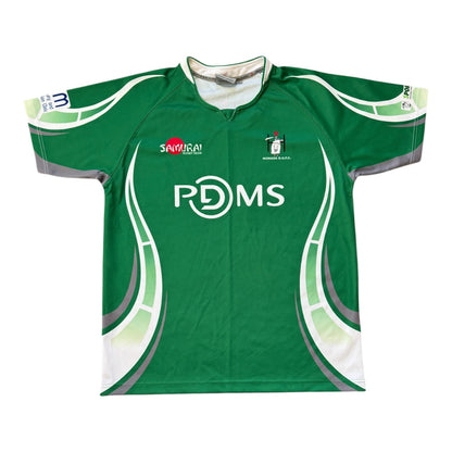 Large Samurai Green Nomads Rugby Shirt