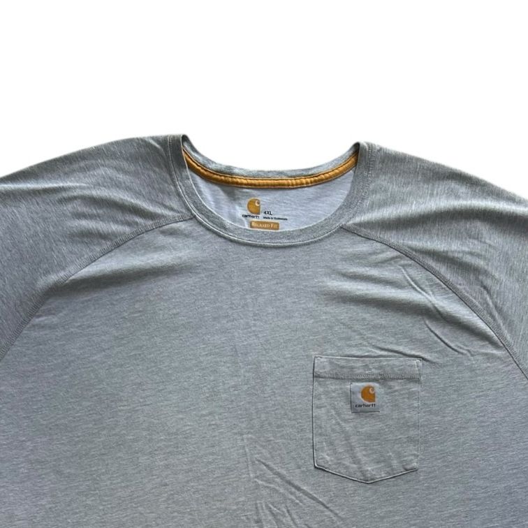 4XL Carhartt Grey T-Shirt
