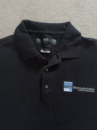 Large Nike Golf Black Polo Shirt