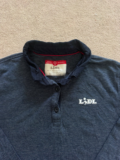 Medium Lidl Navy Rugby Shirt