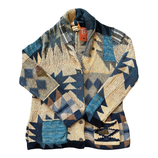 Extra large Ralph Lauren Patchwork Cardigan