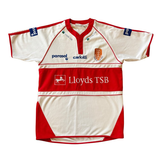 Small Carlotti White Hull Kingston Rovers Rugby Shirt