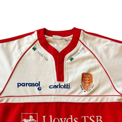 Small Carlotti White Hull Kingston Rovers Rugby Shirt