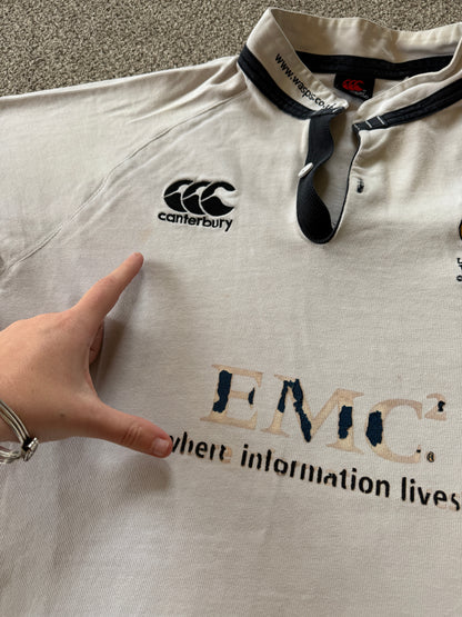 Extra large Canterbury White London Wasps Rugby Shirt