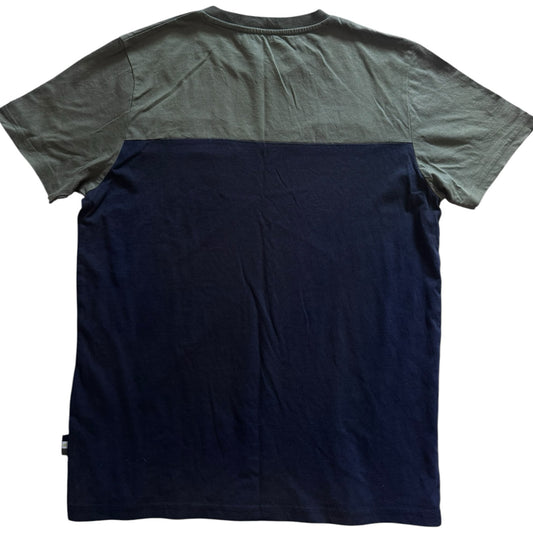 Small Kappa Green, Navy and Grey T-Shirt