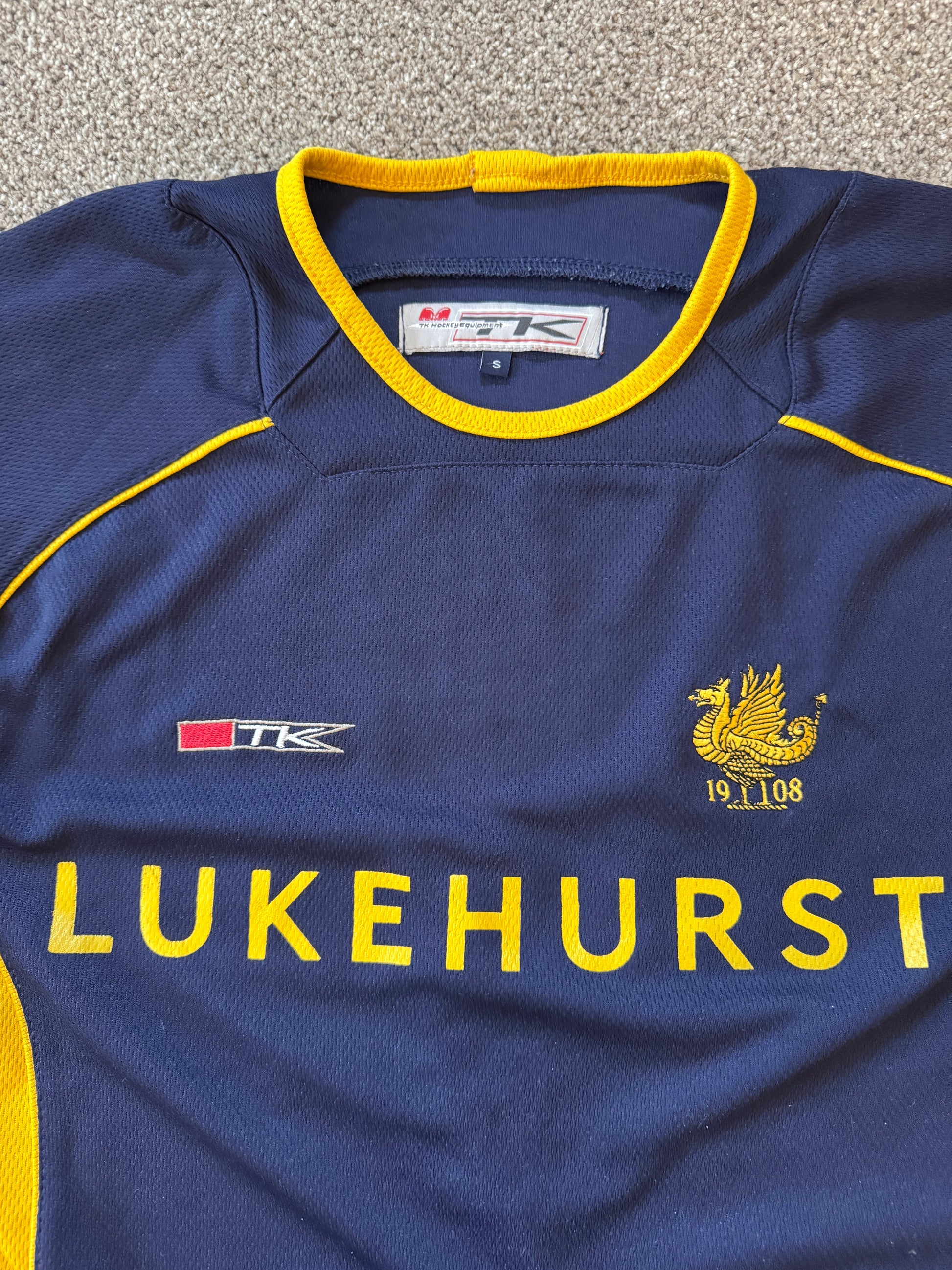 Small TK Navy Hockey T-Shirt