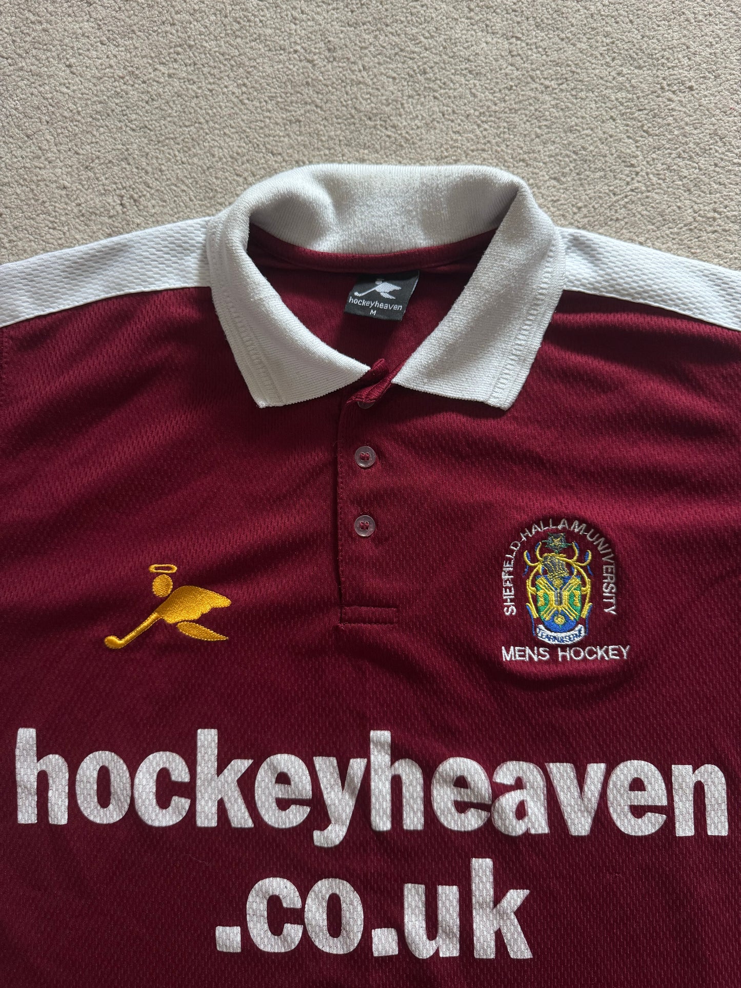 Medium Sheffield Hallam University Red Hockey Shirt