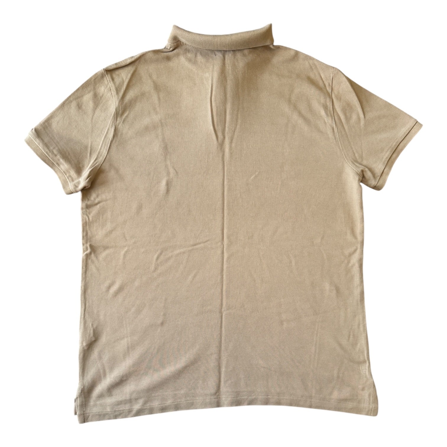 Large Ralph Lauren Beige Polo Shirt