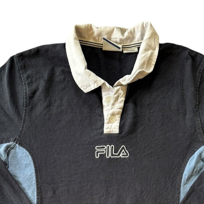 Medium Fila Navy Blue Rugby Shirt