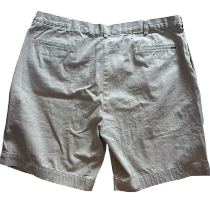 40" Ralph Lauren Beige Pleated Shorts