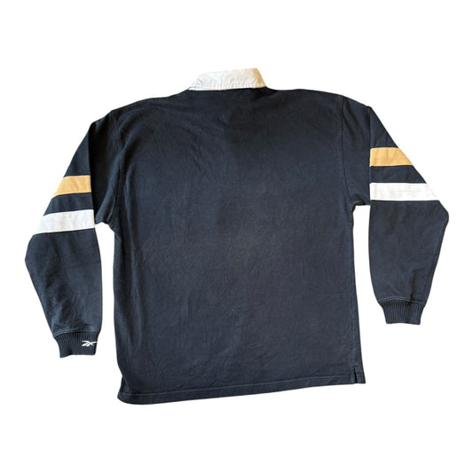 Large Reebok Navy Rugby Shirt