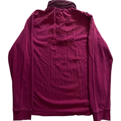 Large Brice Red Central Park Rugby Shirt