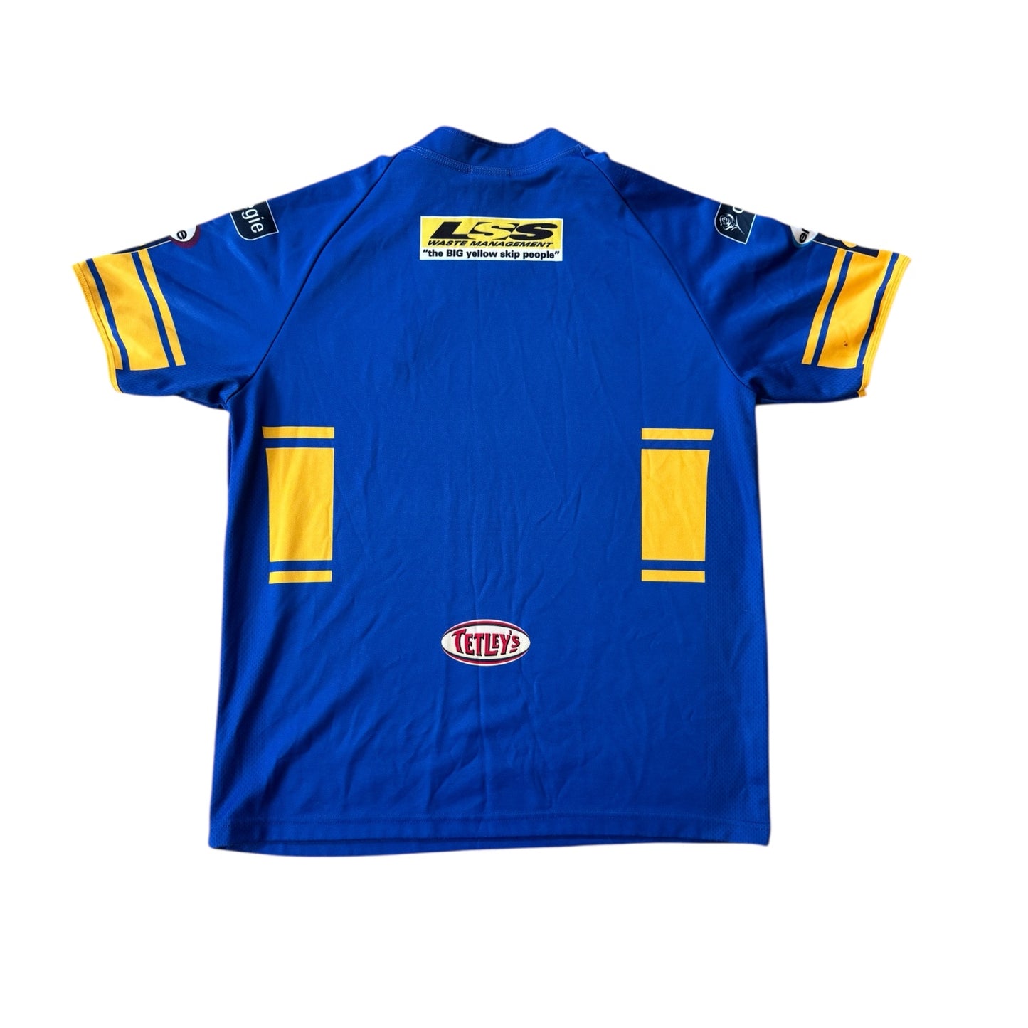 Large Isc Blue Leeds Rhinos Rugby Shirt