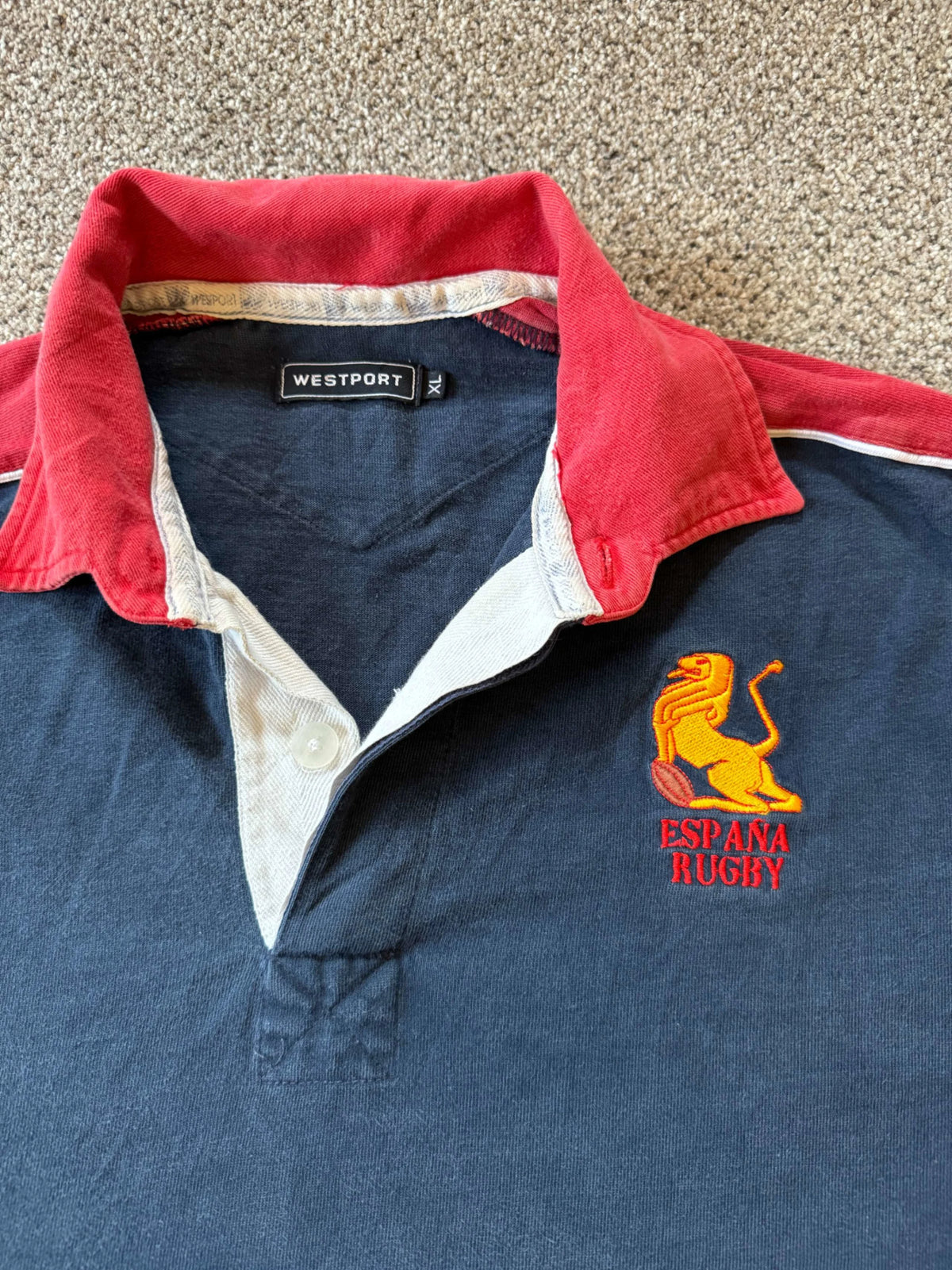 Extra large Spanish Navy Rugby Shirt – Flints Finds