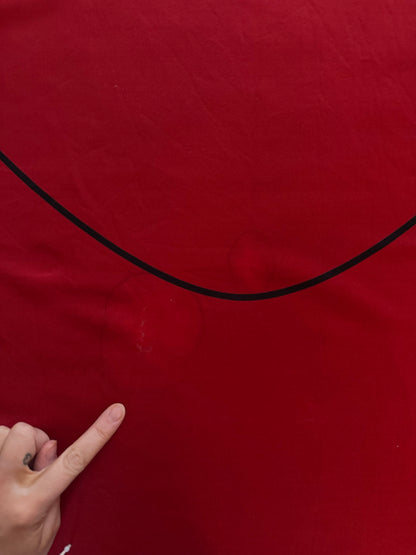 Large Canterbury Mackie Academy Red Sports Shirt