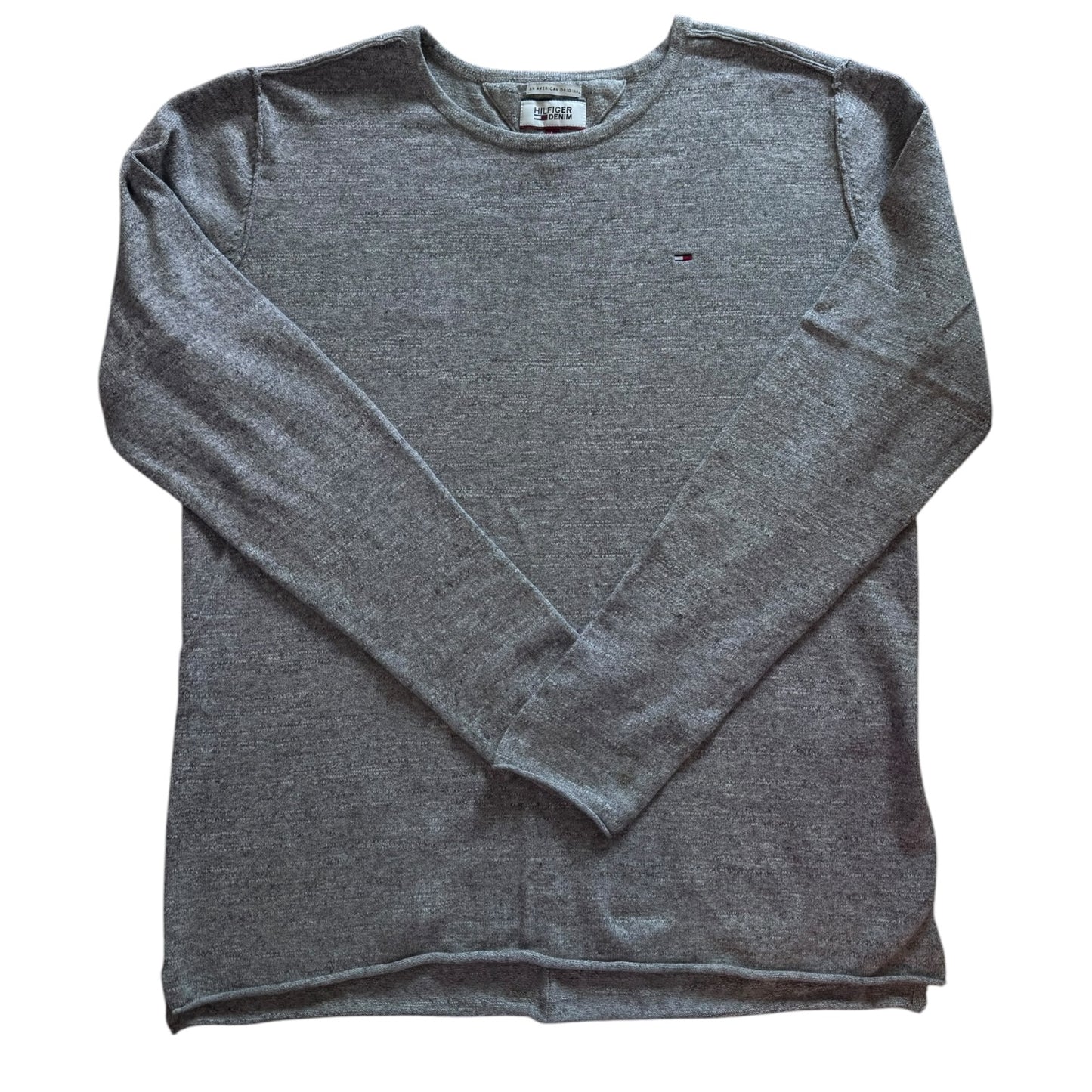 Large Tommy Hilfiger Grey Knitted Jumper