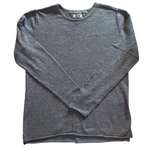 Large Tommy Hilfiger Grey Knitted Jumper