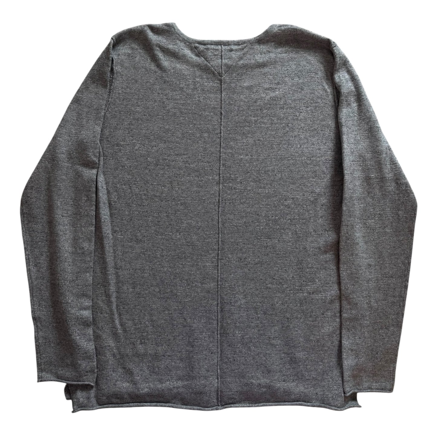 Large Tommy Hilfiger Grey Knitted Jumper