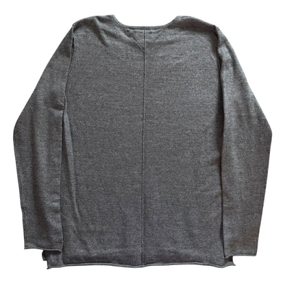 Large Tommy Hilfiger Grey Knitted Jumper