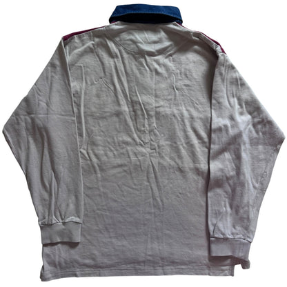 Medium New Concept Pink Striped Rugby Shirt