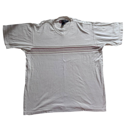 Extra Large Chaps White T-Shirt
