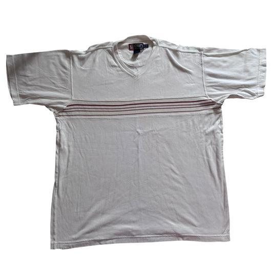 Extra Large Chaps White T-Shirt
